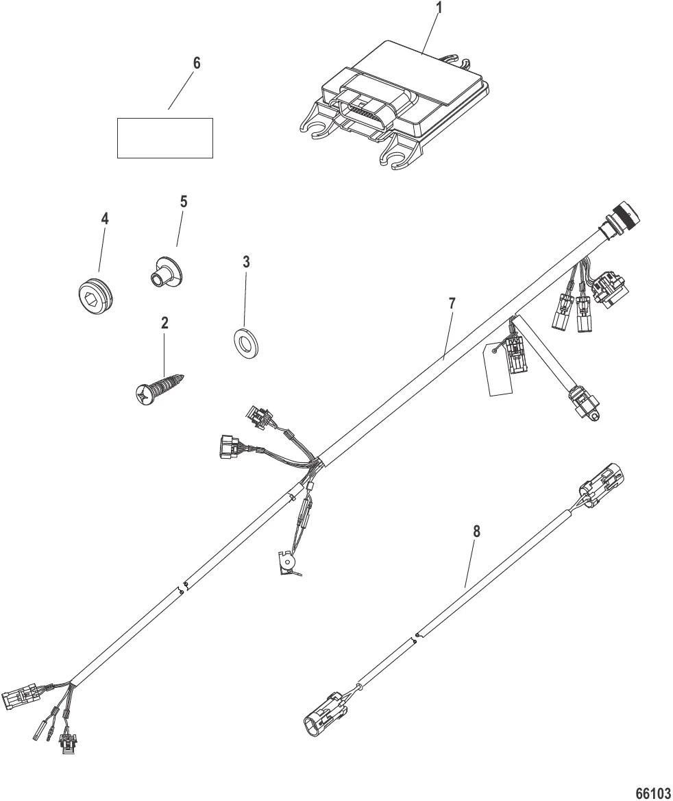 Комплект блока управления Дополнительное устройство двигателя (четверной)