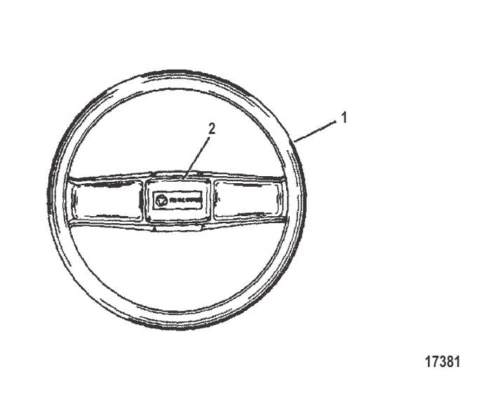 Рулевое колесо в сборе (пластмассовое) (79979A5)