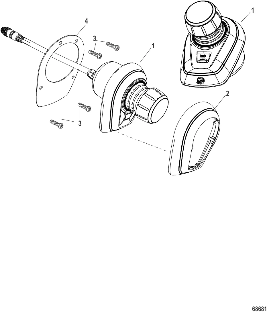 Joystick Assembly Primary