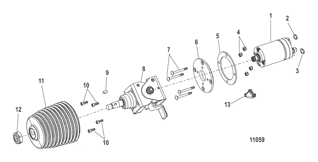 Комплект штурвала рулевого управления – наклонный сдвоенный (895818A01 и 895819A01)