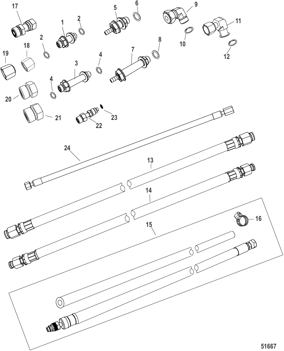 Шланги и фитинги