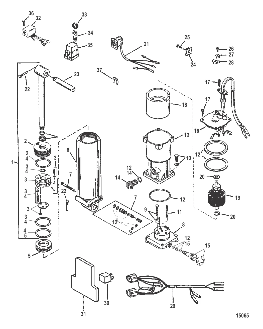 Комплект усилителя дифферента (822870A3)