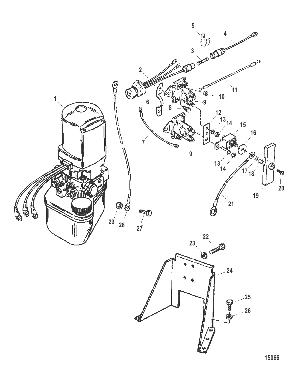 Комплект усилителя дифферента (76509A27) (стр. 1 из 2)