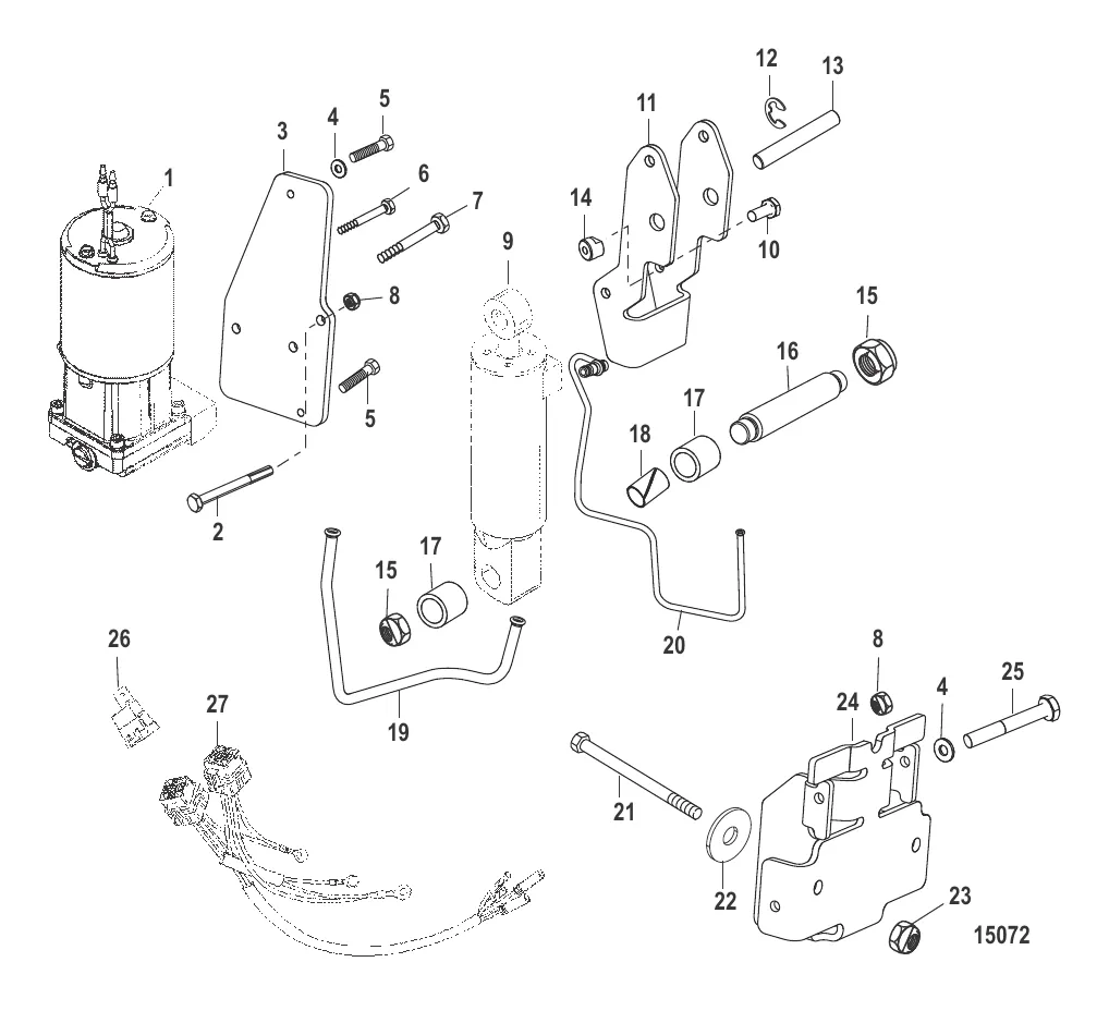 Комплект усилителя дифферента (850700A1)