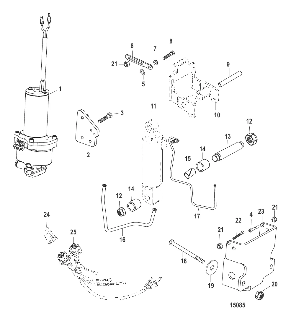 Комплект усилителя дифферента (850700A6 / 850700A08)