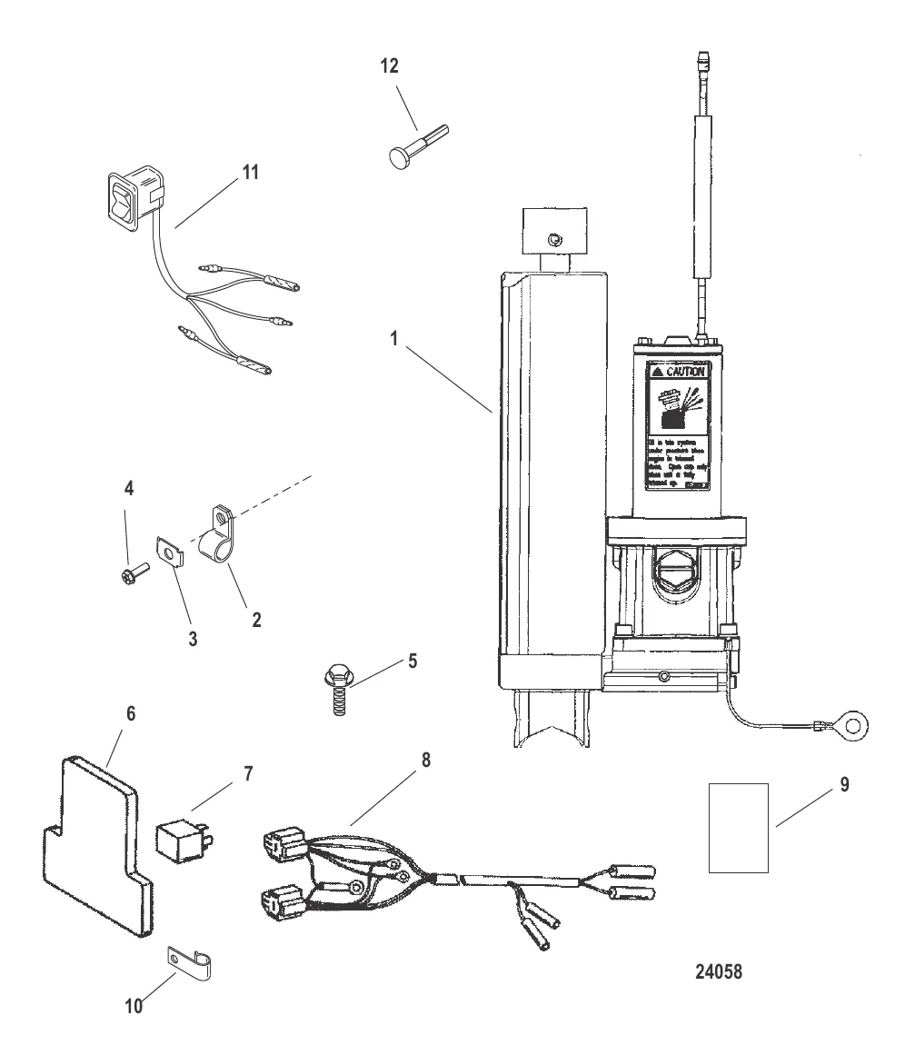 Комплект усилителя дифферента (854472A 3)