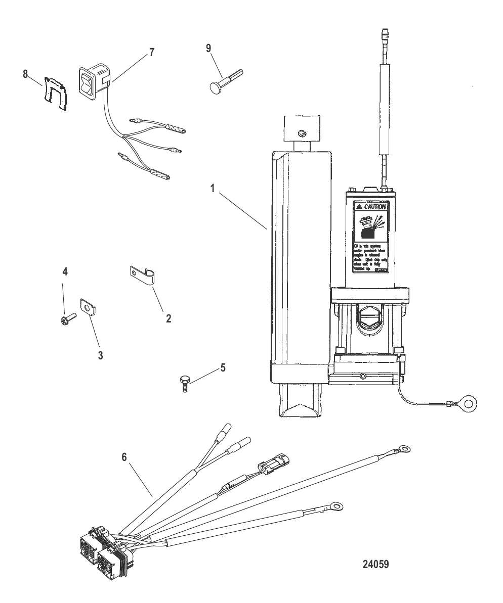 Комплект усилителя дифферента (854472A 4)