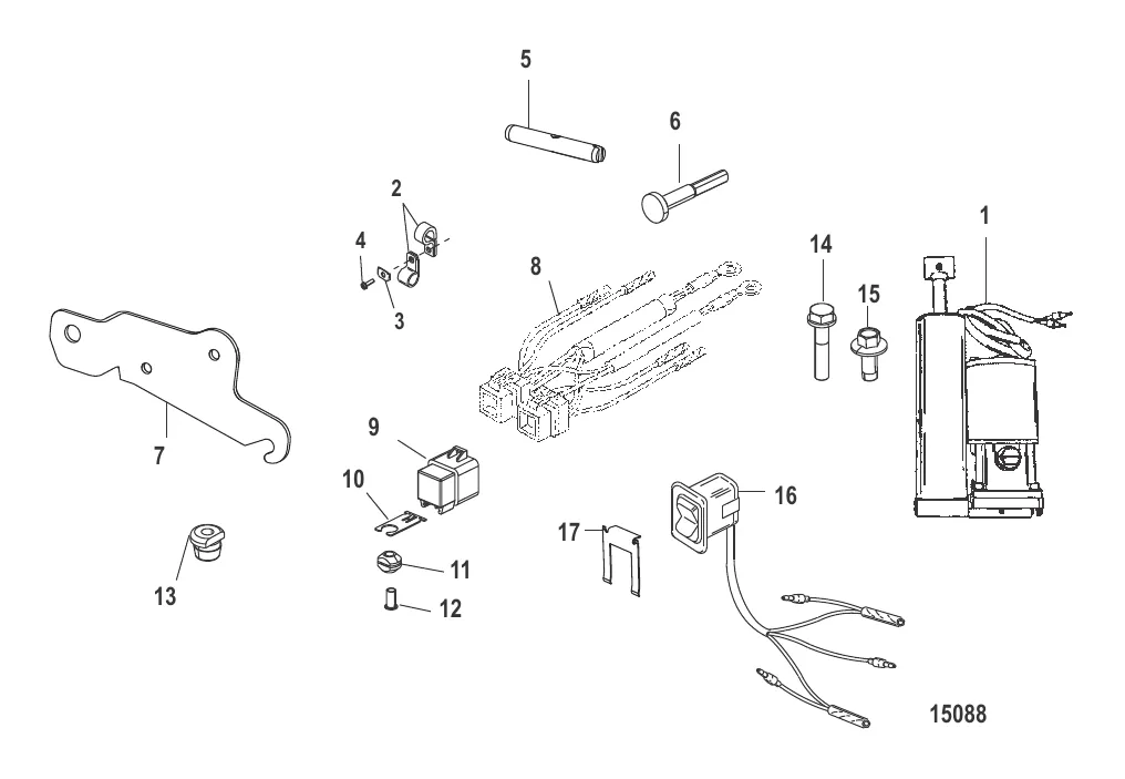 Комплект усилителя дифферента (830150A5 / 855654A3)