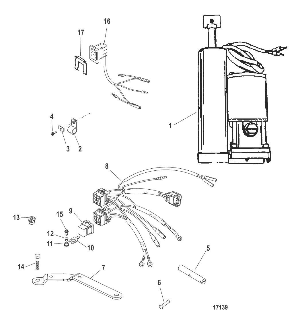 Комплект усилителя дифферента (830150A8 / 855654A6)