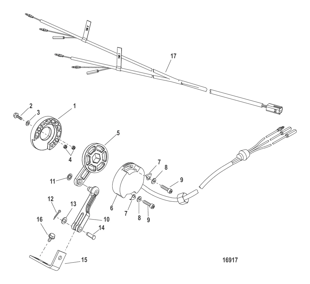 Компоненты цифрового индикатора положения плиты