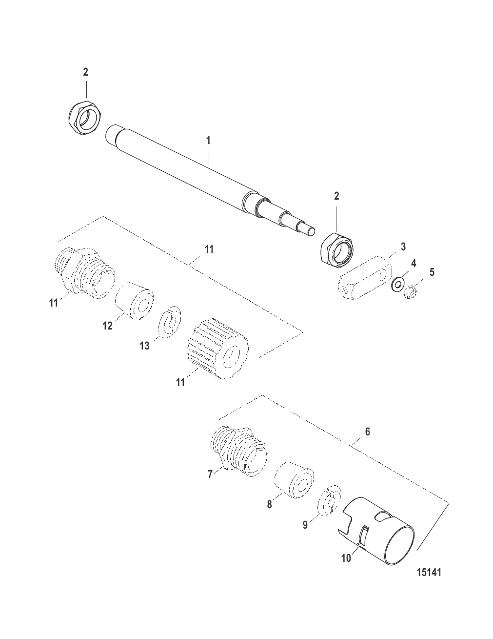 Комплект привода (845532A02 и 845630A02)