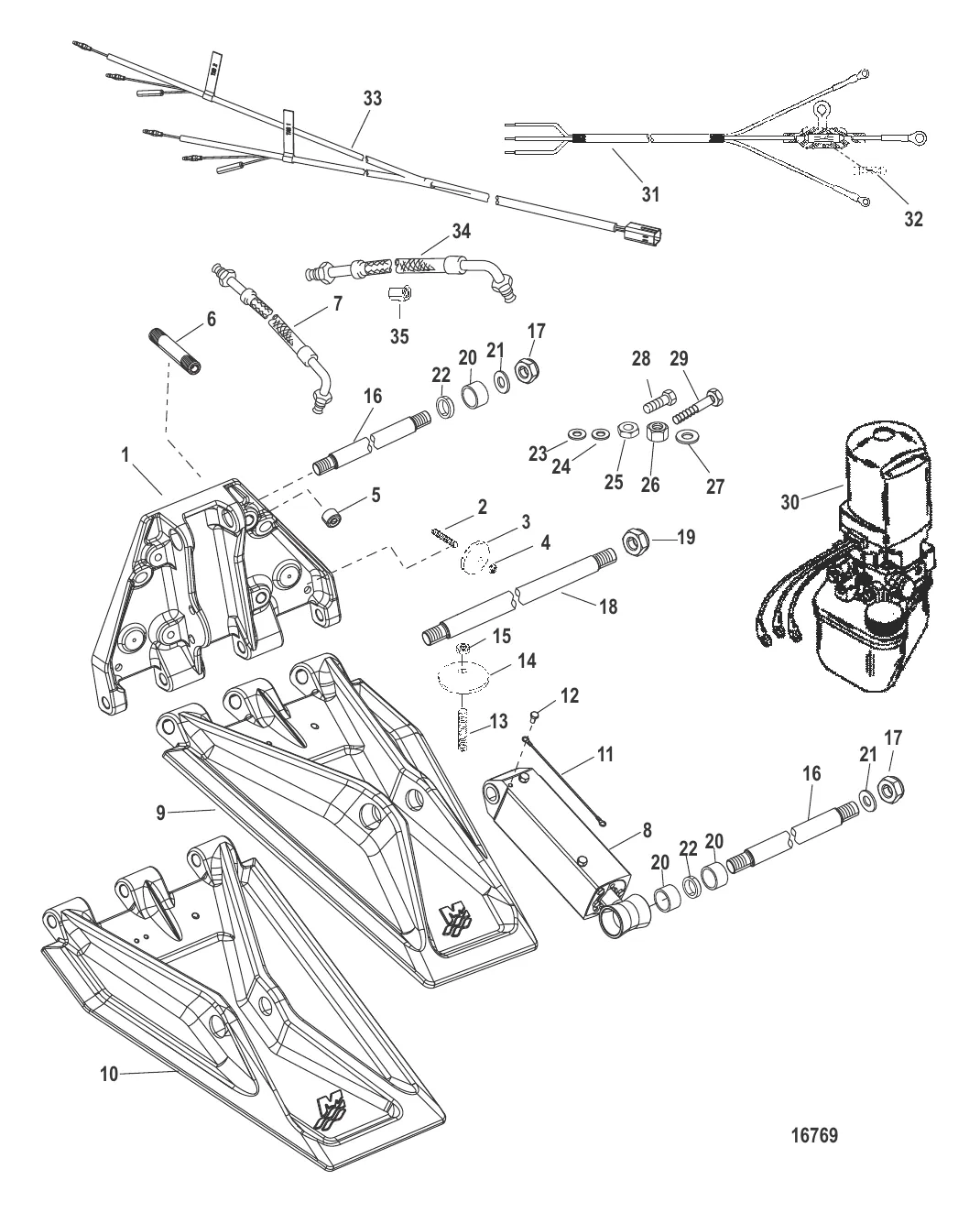 K Plane, 280S (транцевая плита) Совместимость со SmartCraft