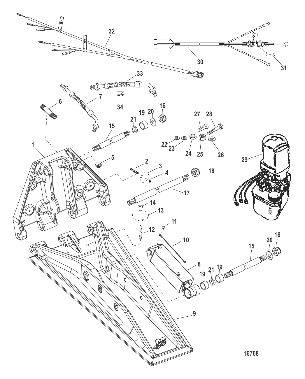 K Plane, 380S (транцевая плита) Совместимость со SmartCraft