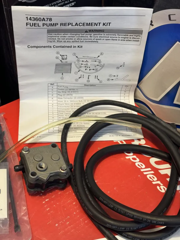 Бензонасос Mercury 30-250 (QUICKSILVER)