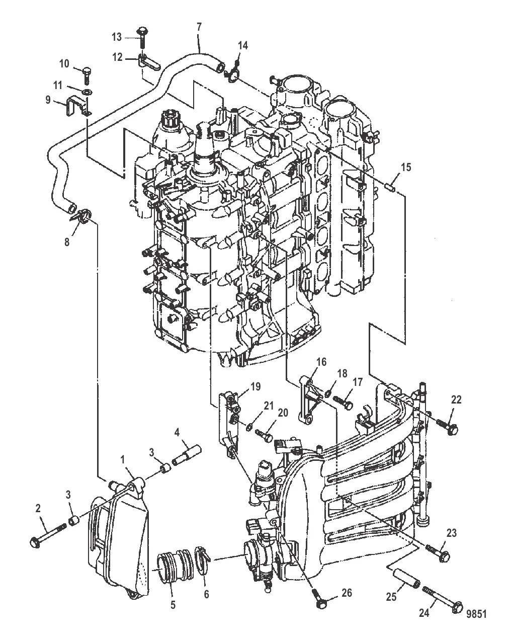 Шумопоглотитель на впуске