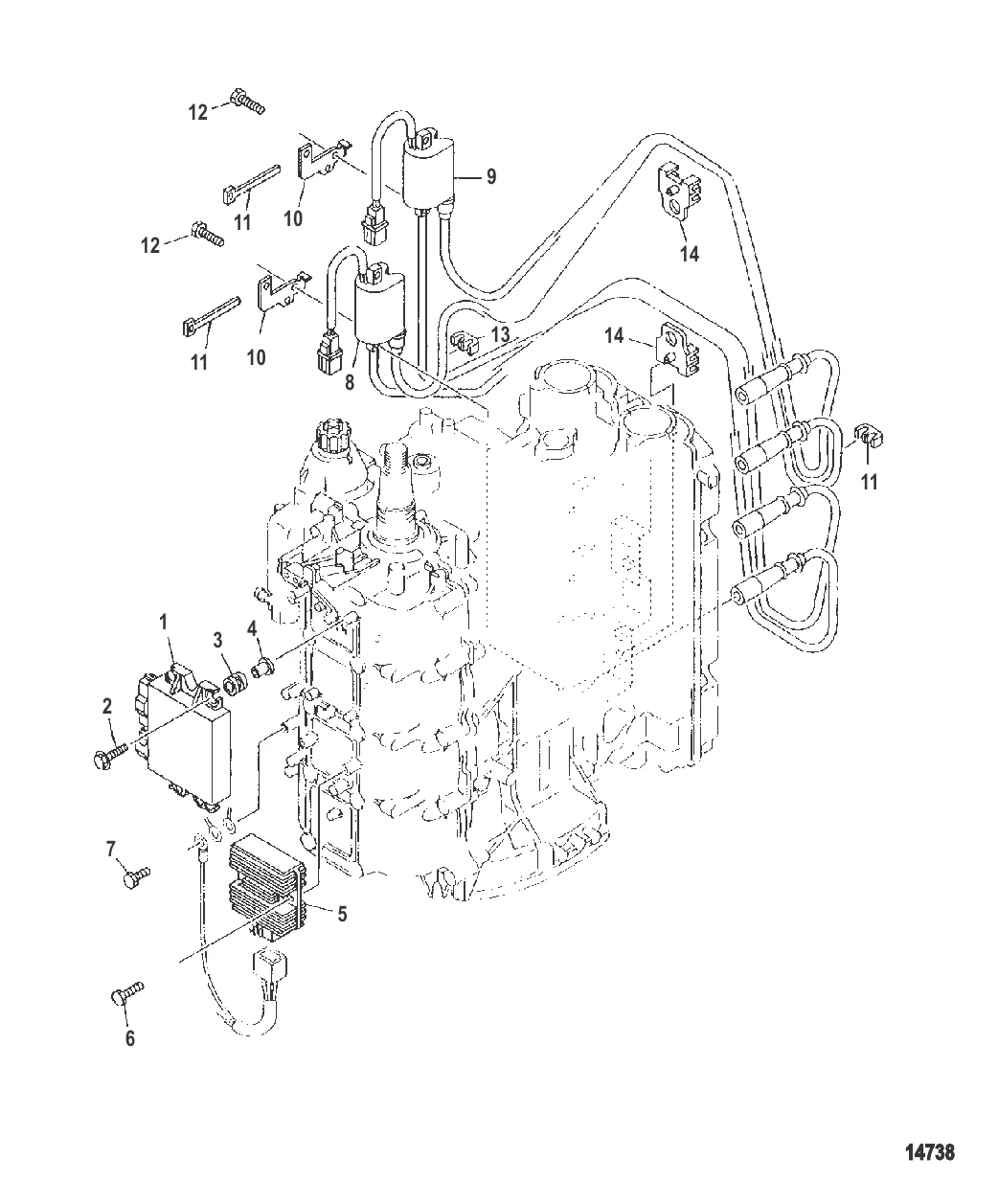 Компоненты системы зажигания