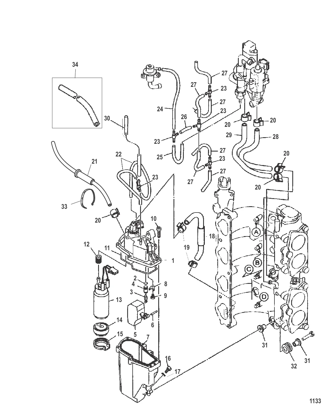 Насос для впрыска топлива