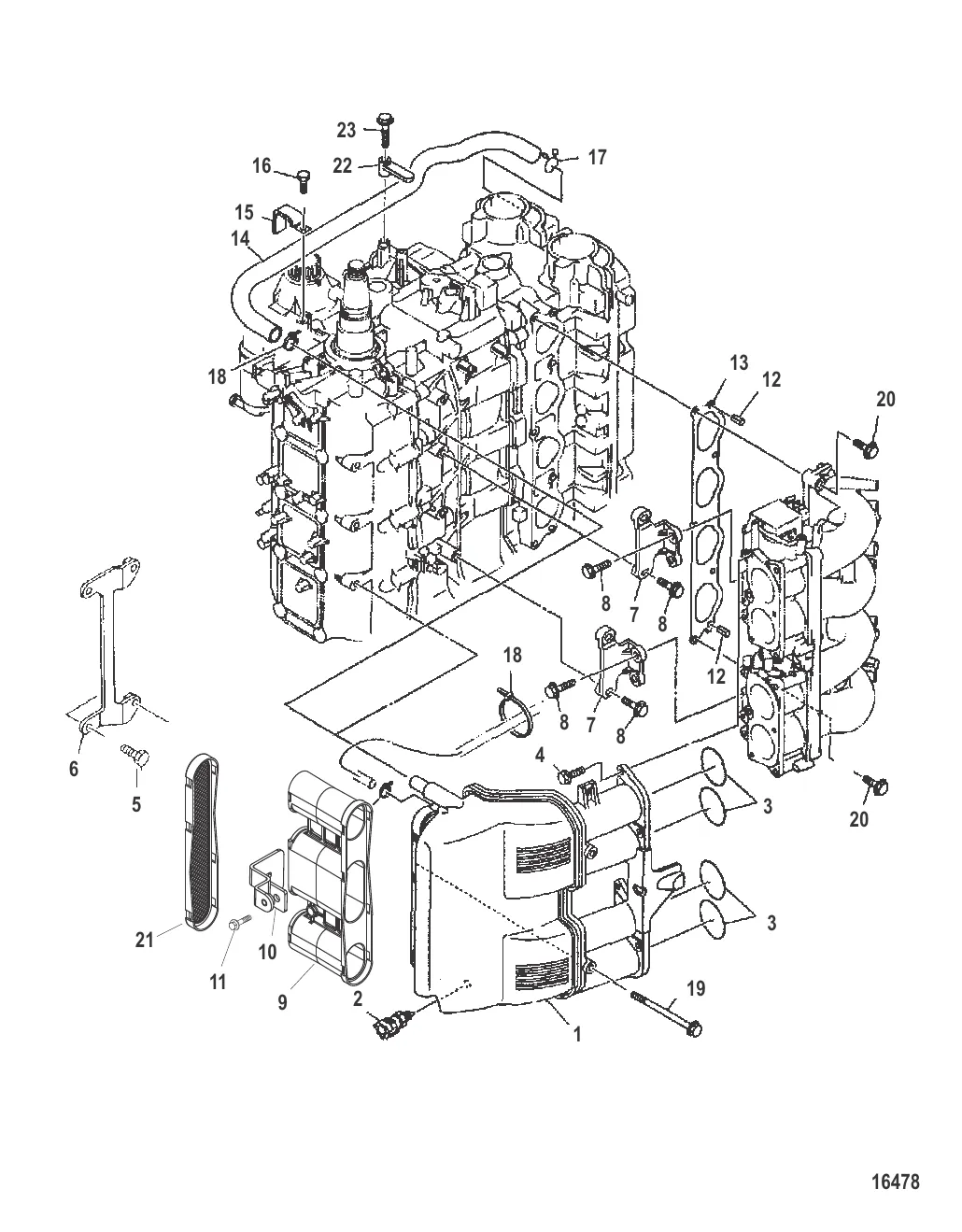 Шумопоглотитель на впуске