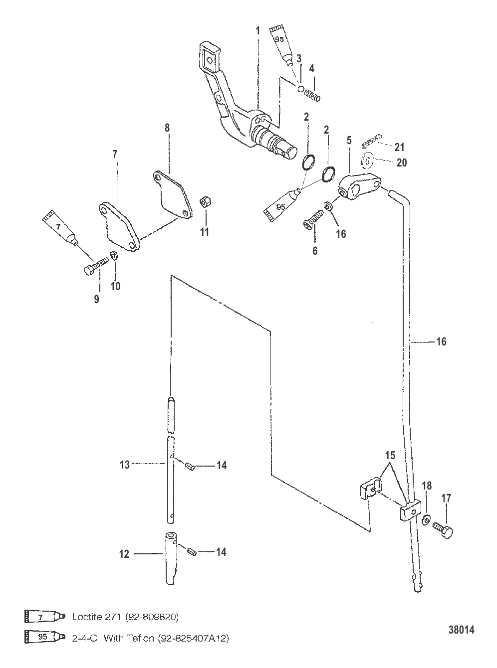 ТЯГА МЕХАНИЗМА ПЕРЕКЛЮЧЕНИЯ ПЕРЕДАЧ