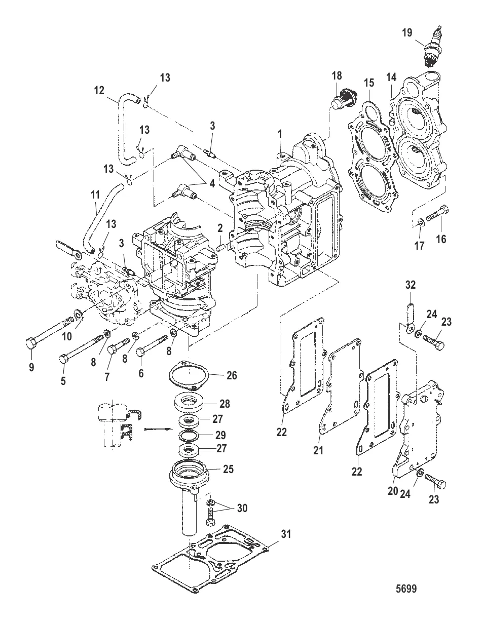 Блок цилиндра