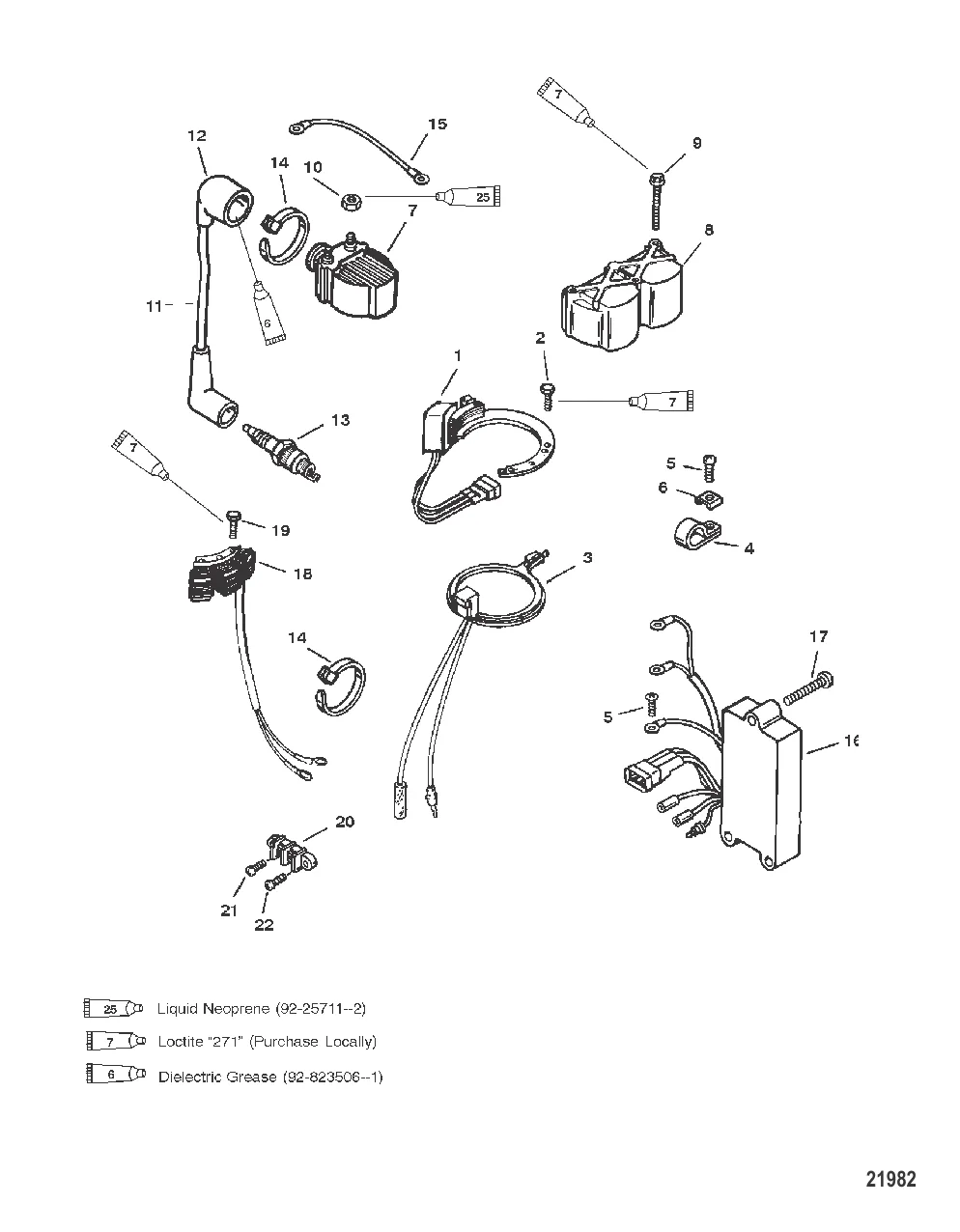 Компоненты системы зажигания/электрические компоненты