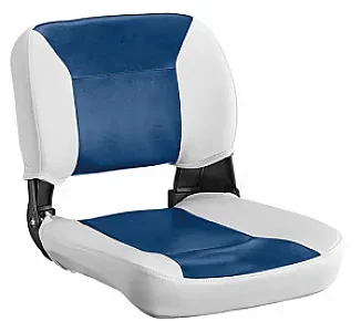 Сиденье NAVIGATOR 410х455 мм, бело-синее (C12509W/L) C12510W/L