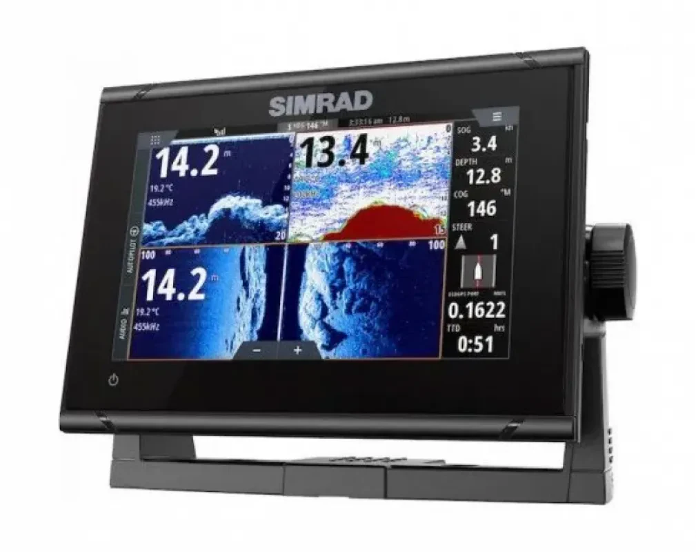Картплоттер SIMRAD GO7, XSR ACTIVEIMAGING 3-IN-1