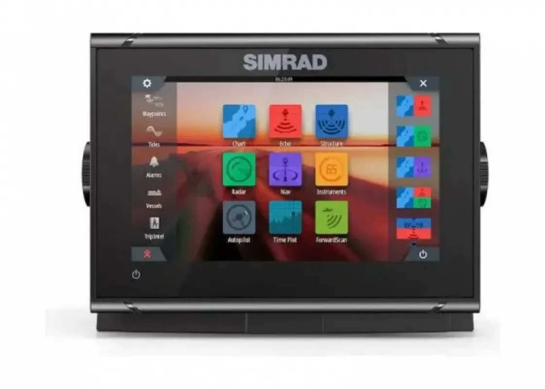 Картплоттер SIMRAD GO7, XSR ACTIVEIMAGING 3-IN-1
