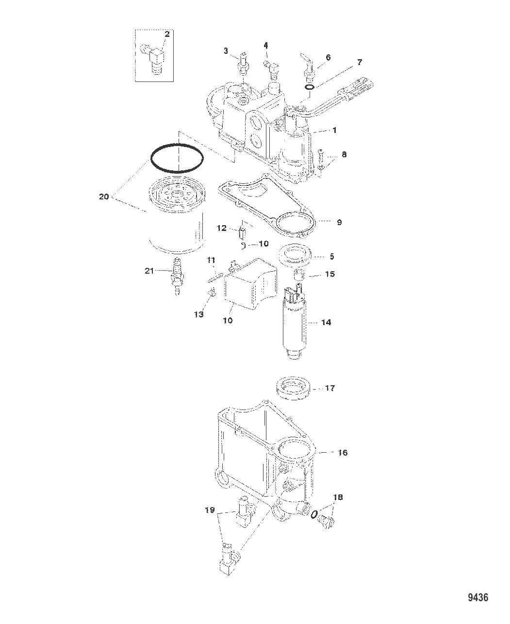 Компоненты паросепаратора