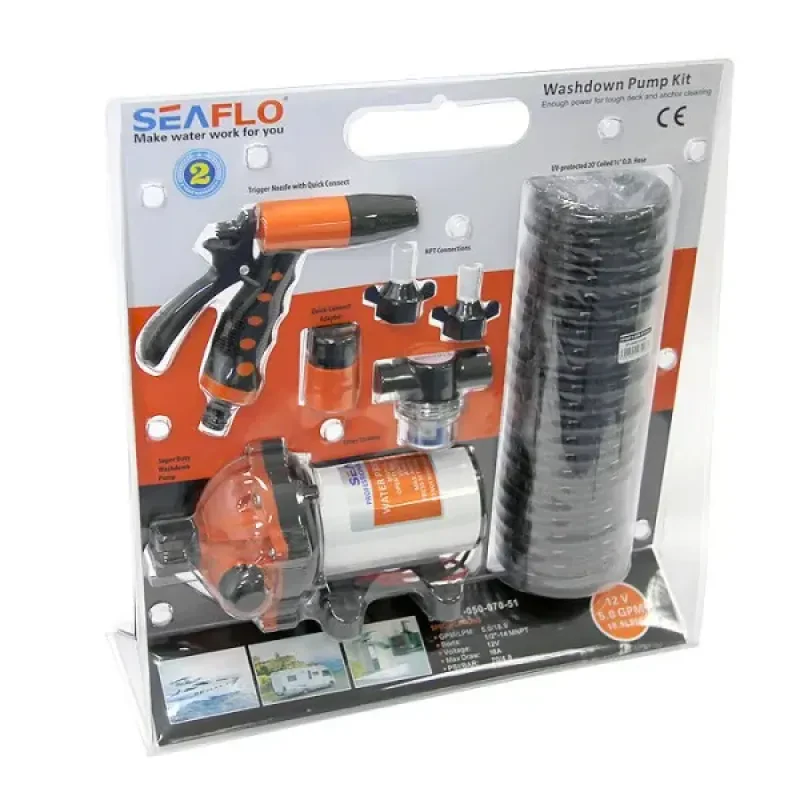 SEAFLO Комплект помывочный 51 Series 18,9 л/мин, 12В
