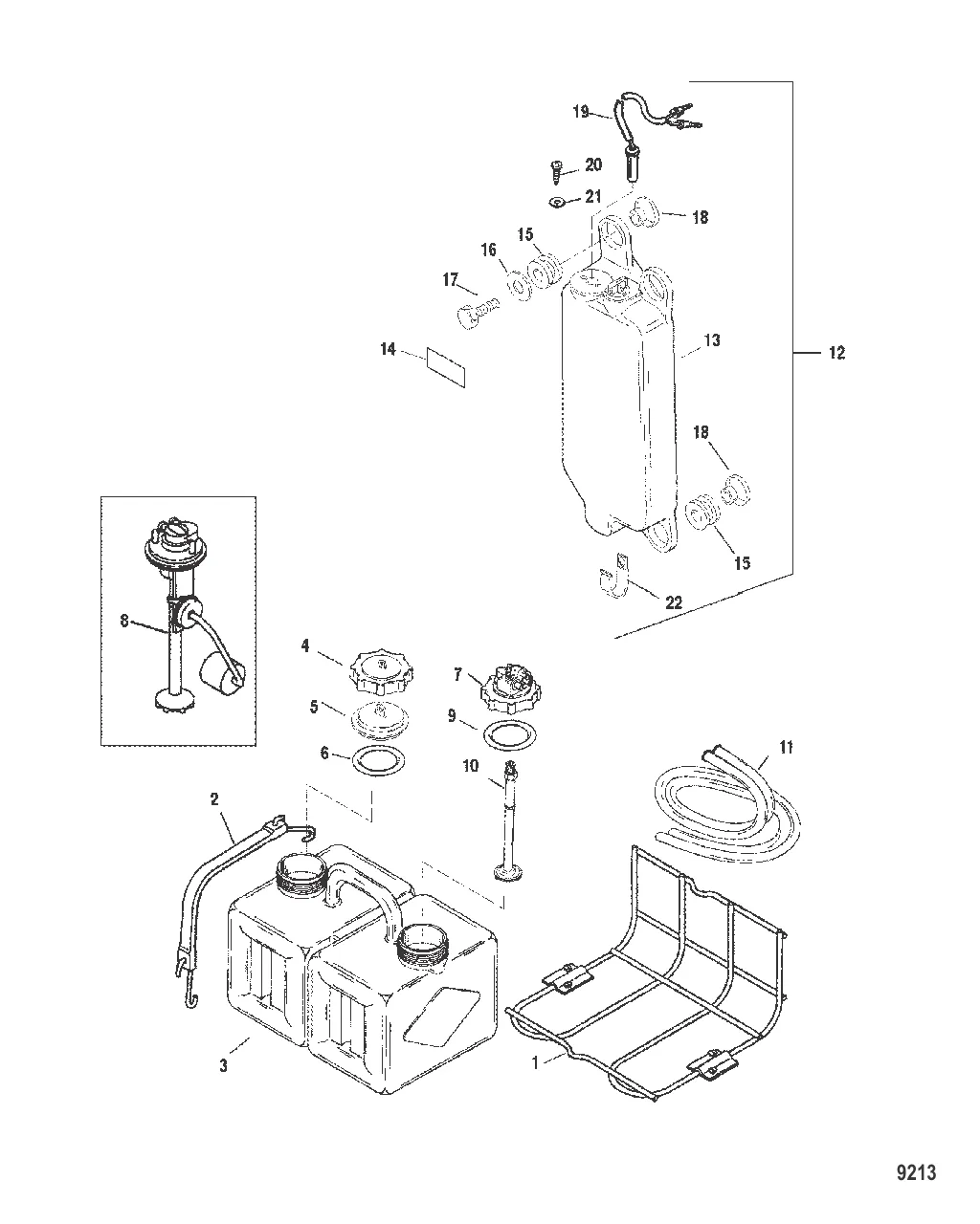 Компоненты системы впрыскивания масла
