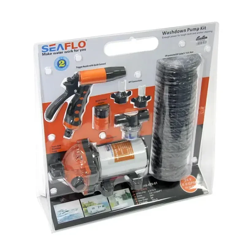 SEAFLO Комплект помывочный 51 Series 18,9 л/мин, 24В