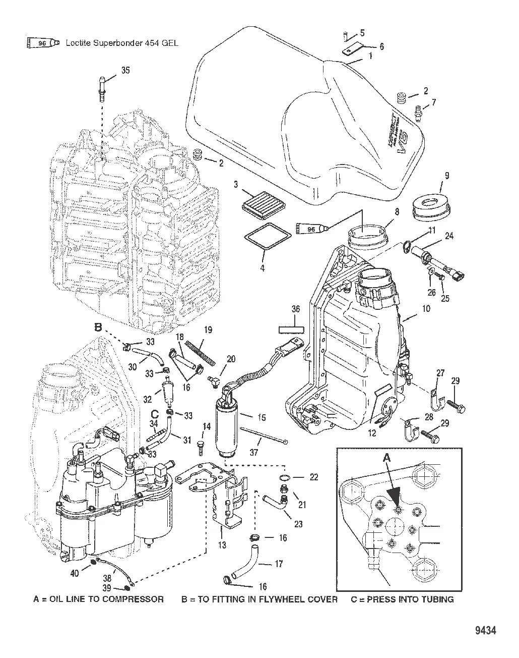 Блок подачи воздуха