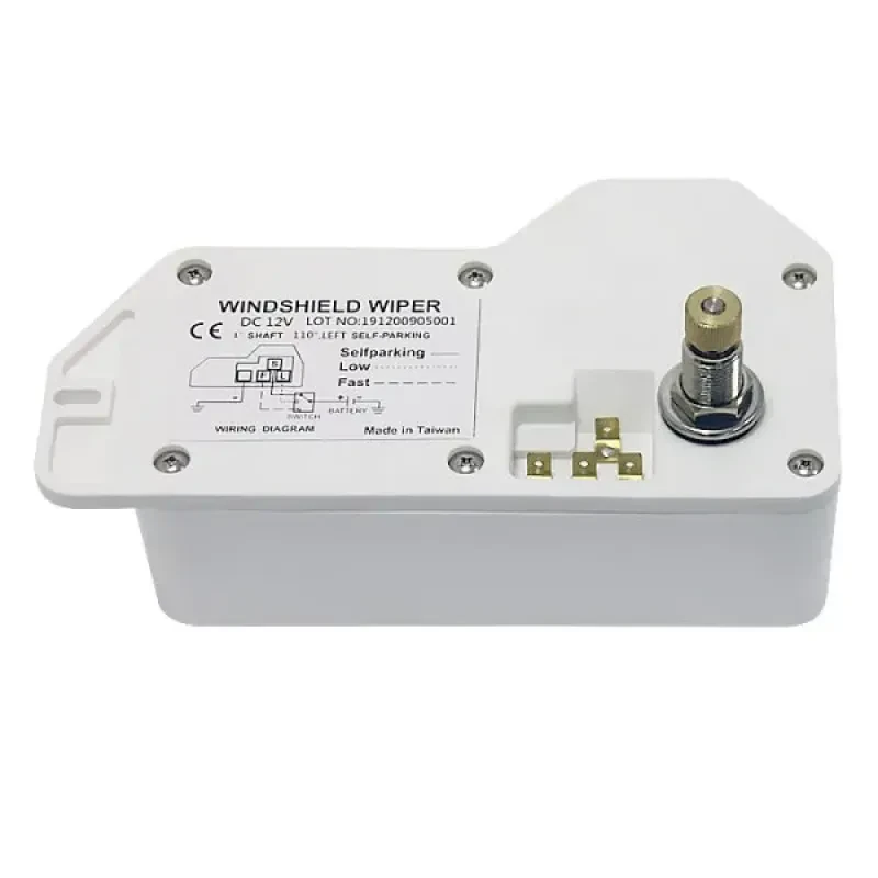 TMC Электропривод стеклоочистителя 12В, 1", 83-120грд, водозащищенный