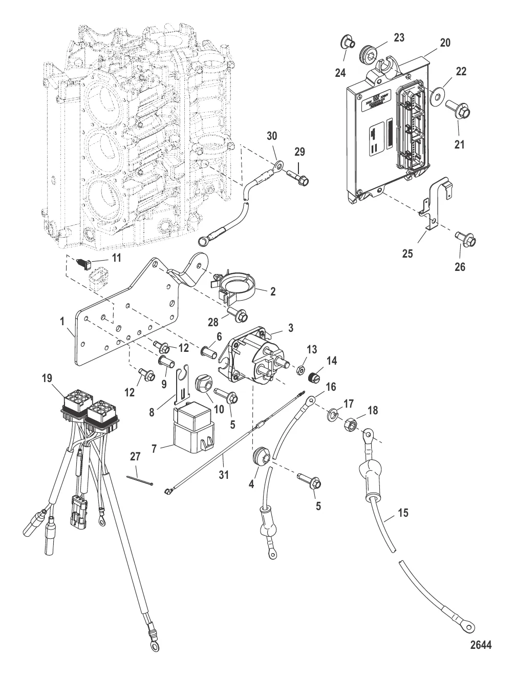 Пластина электромагнита