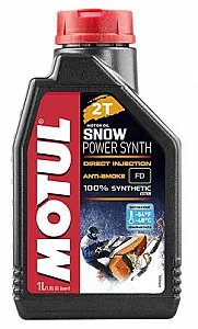 Масло для 2-х тактного снегохода Motul SNOWPOWER SYNTH 2T 4 ЛИТРА 108210