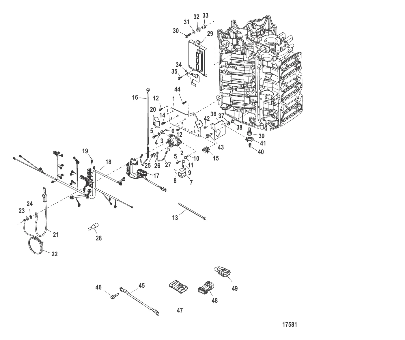 Пластина электромагнита