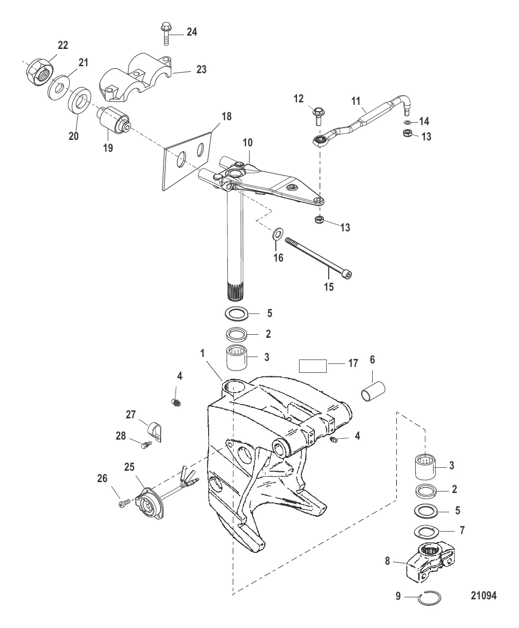 Шарнирный кронштейн (Усиленные)