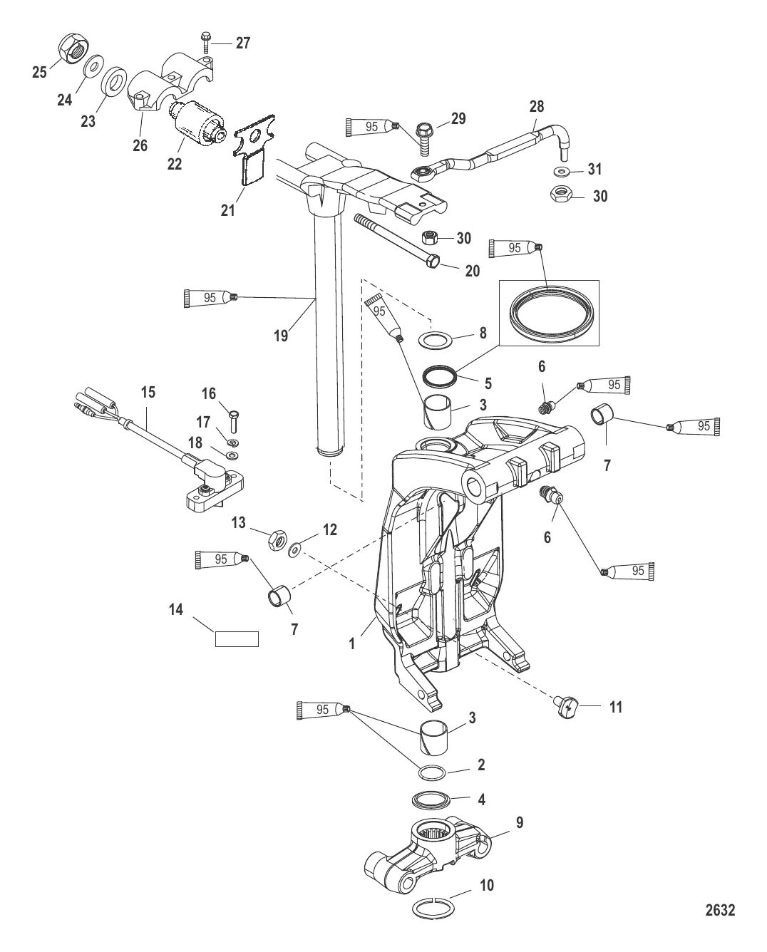 Шарнирный кронштейн