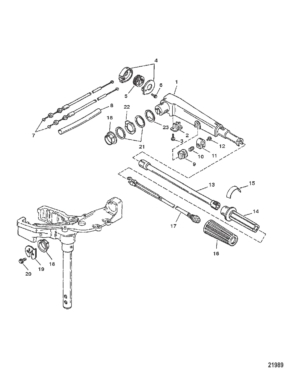 Рукоятка рулевого механизма