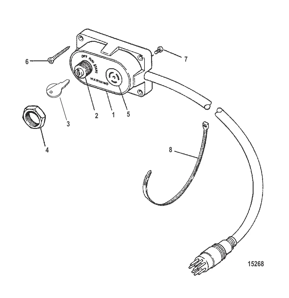 КОМПЛЕКТ КЛЮЧА, ОБОГАТИТЕЛЯ И УСТРОЙСТВА ЗВУКОВОГО СИГНАЛА