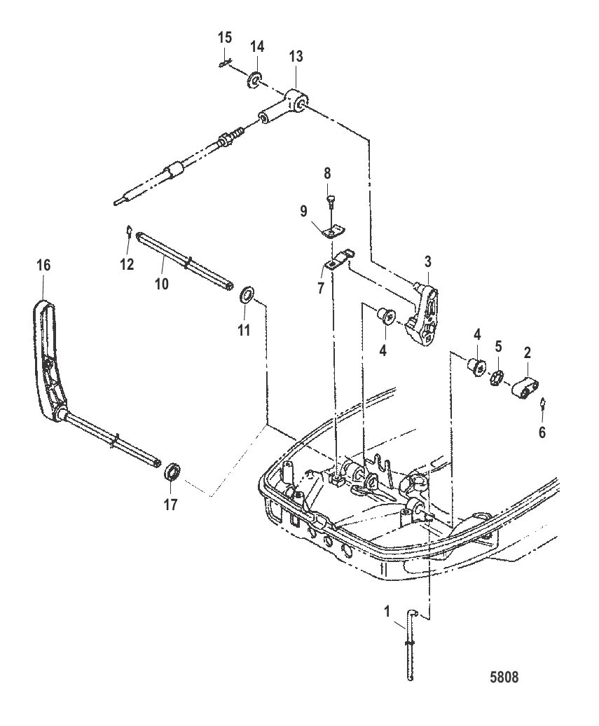 Компоненты механизма переключения передач