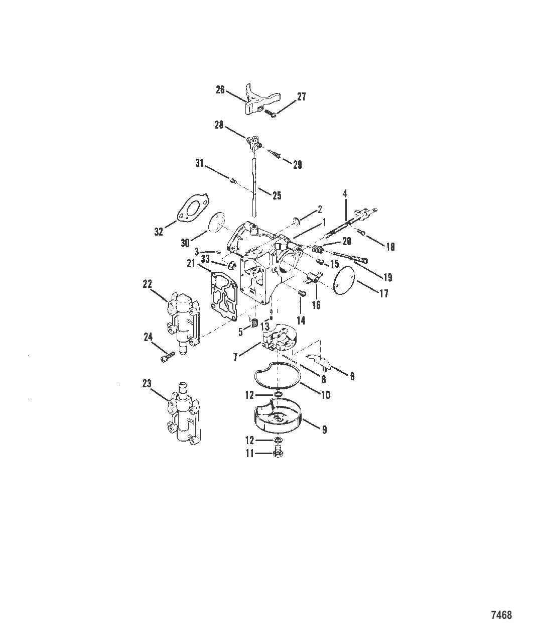 Карбюратор в сборе