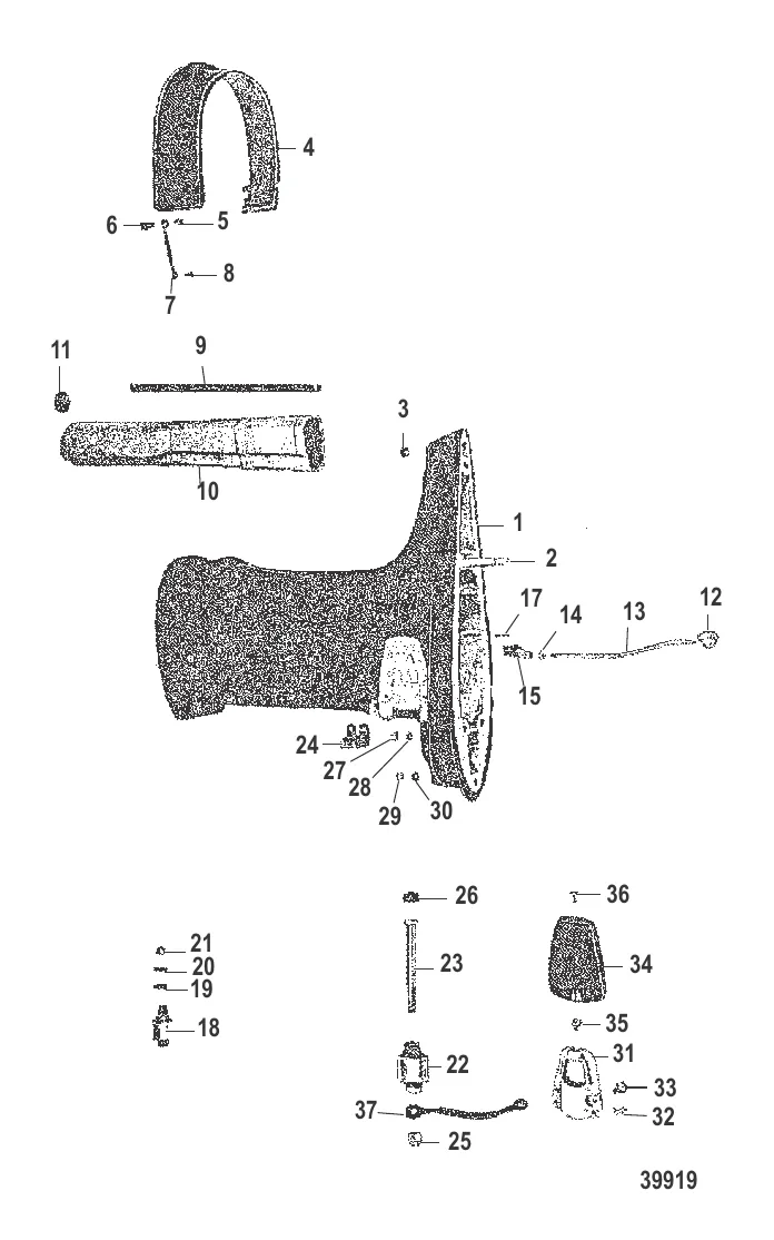 КОРПУС ВЕДУЩЕГО ВАЛА В СБОРЕ