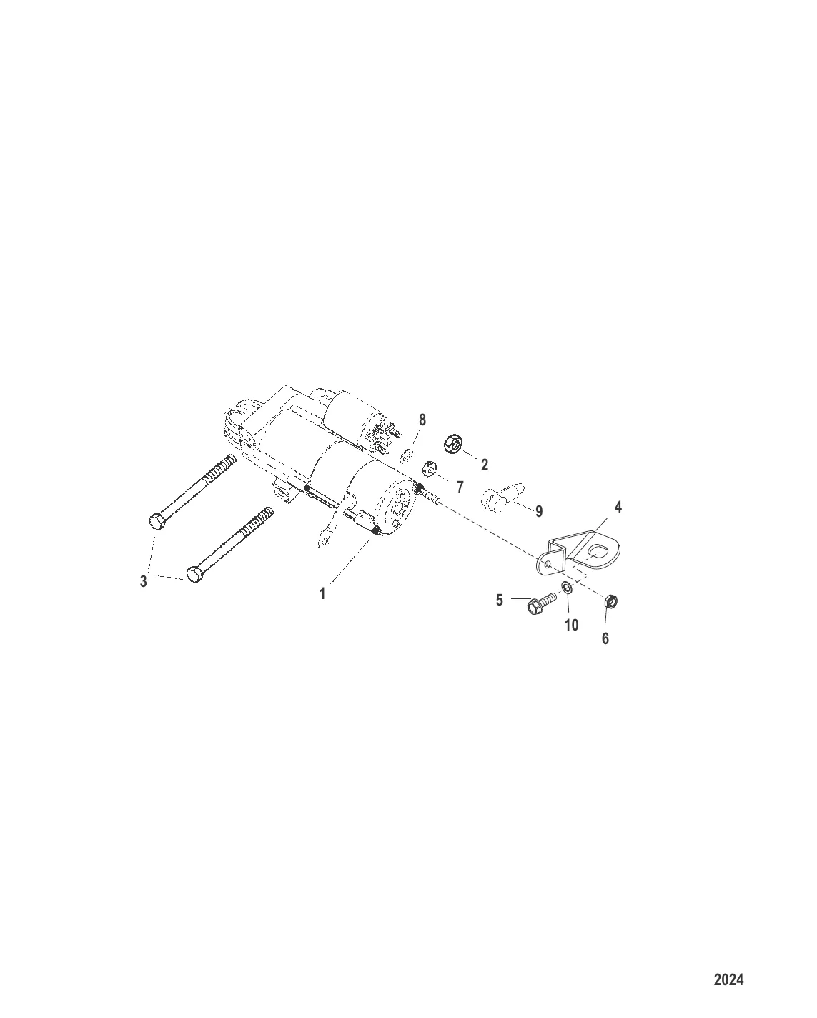 Стартер Крепление