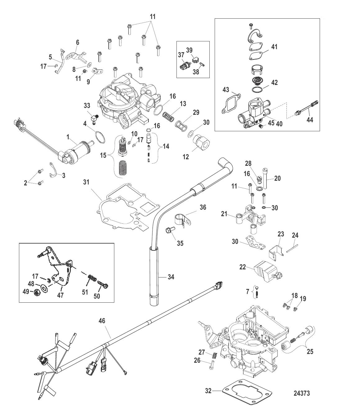 Комплект карбюратора (TKS)