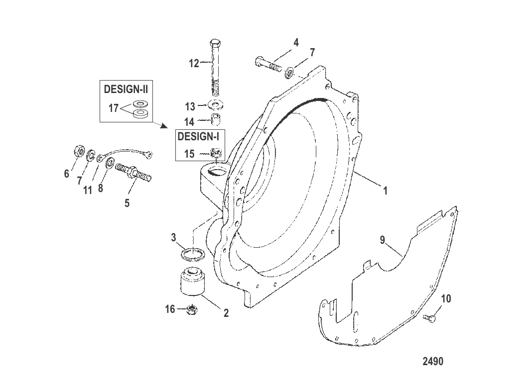 Корпус маховика
