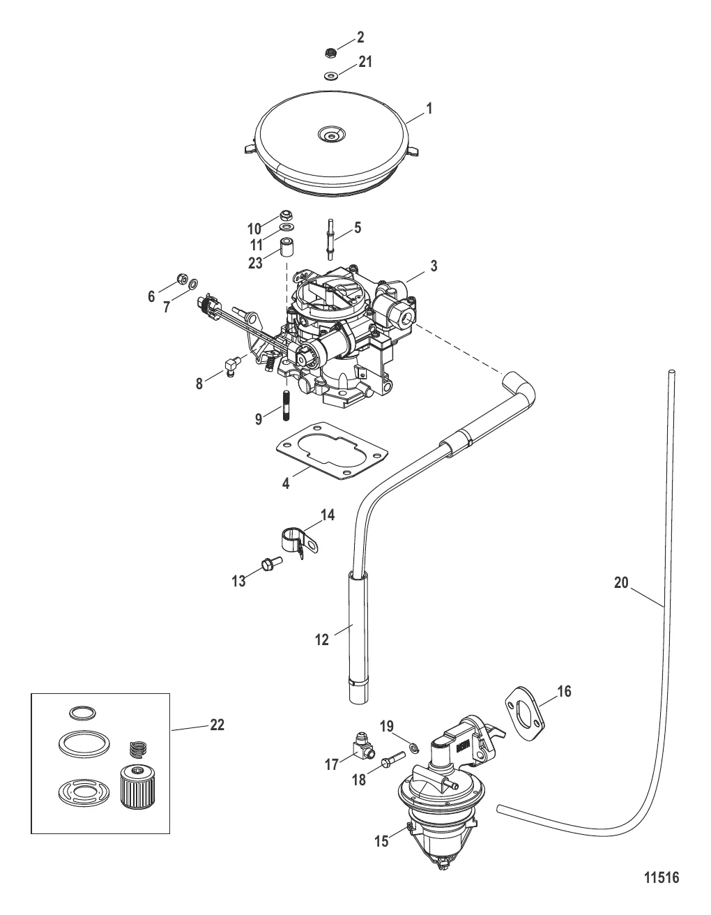 Система подачи топлива