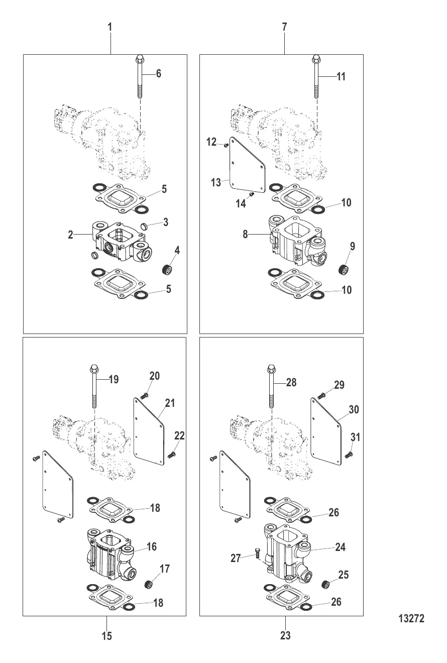Выхлопные патрубки