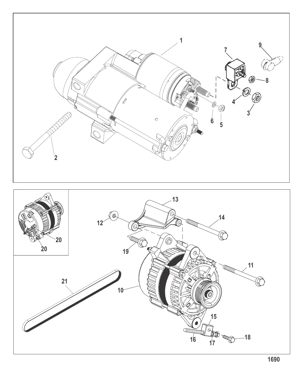Стартер и генератор